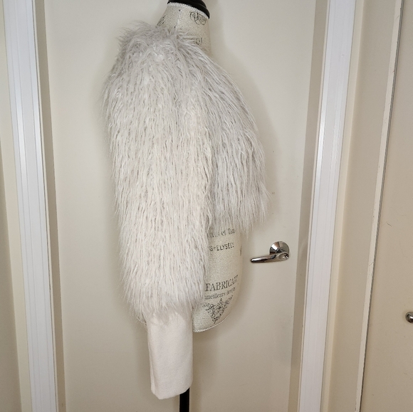 Shaggy mohair crop jacket - Picture 4 of 14